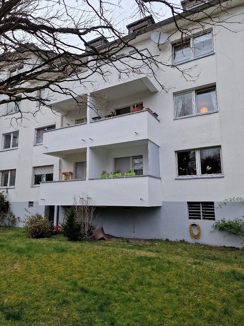 Gartenansicht Etagenwohnung Duisburg