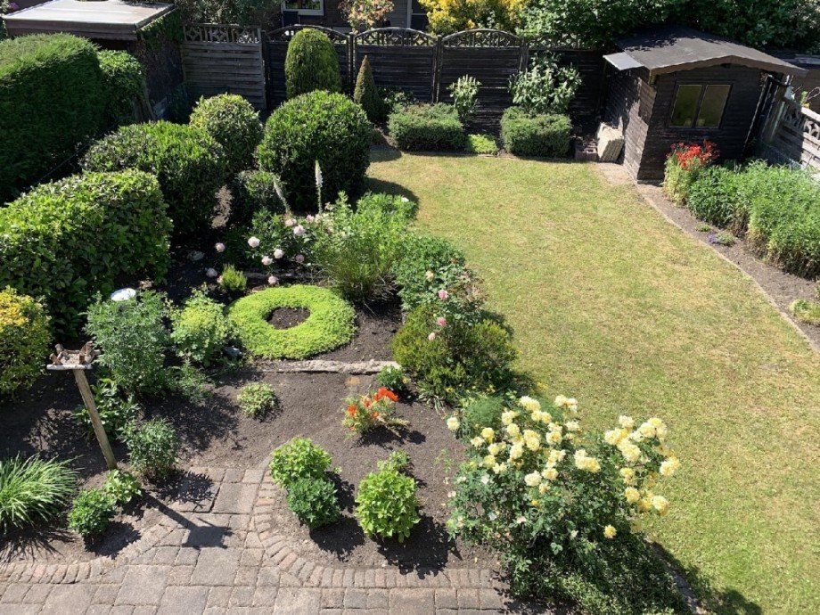 Garten Doppelhaush�lfte Dinslaken